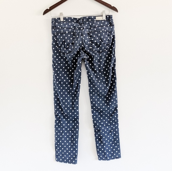 Adriano Goldschmeid AG polka dot ankle jeans - Picture 3 of 5